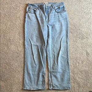 Abercrombie & Fitch Light Blue High Rise Jeans EUC